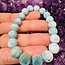 Larimar Bracelets (High Grade) - 10mm Dolphin Stone