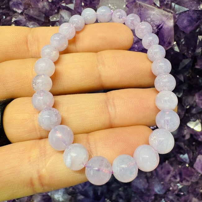 Lavender Quartz Bracelets - 7-8mm