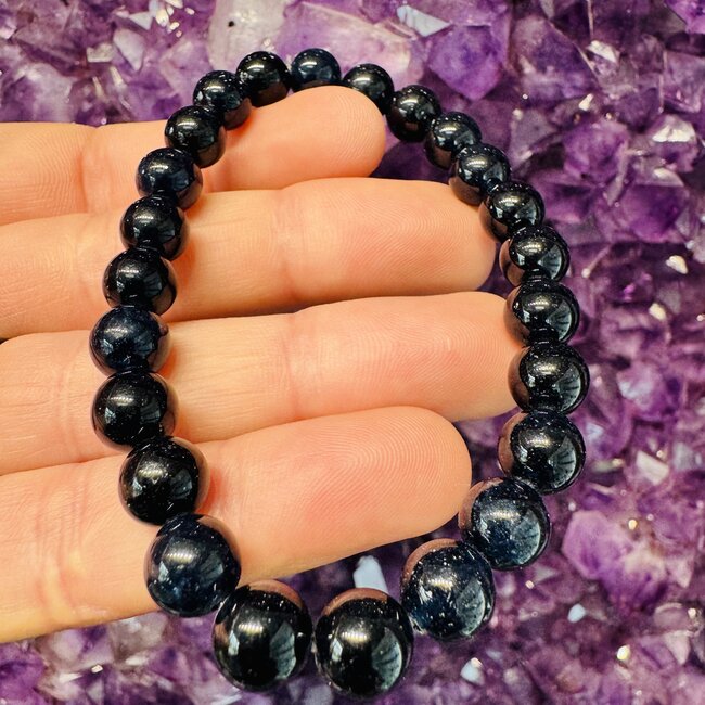 Dark Blue (Indicolite Paraiba) Tourmaline Bracelets - 8mm