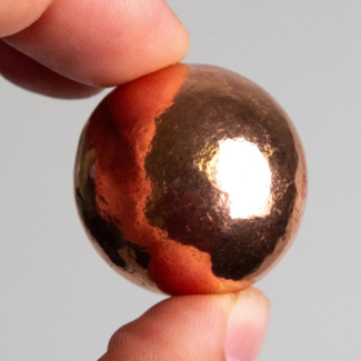 Copper Spheres Orb - 30mm