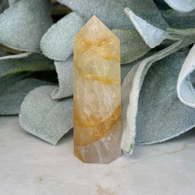 Golden Healer Quartz (Yellow Hematoid) Generator Tower Point - Small (1-3")