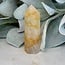 Golden (Yellow Hematoid) Healer Quartz Generator Towers Point - Small (1-3")