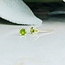 Chrome Diopside Earrings - 3mm Faceted Studs - Prong Claw Set Sterling Silver Gemstone Jewelry