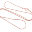 Snake Chain Necklace - Rose Gold 18"