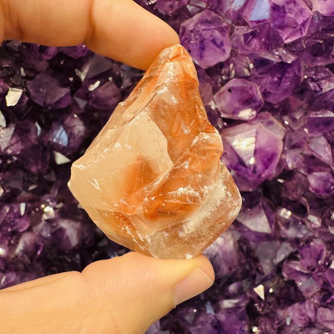 Bi Colored Calcite - Rough Raw Natural - Medium