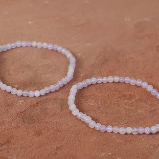 Lavender Amethyst Bracelets - 4mm