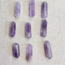 Amethyst Double Terminated DT Points - Small Faceted Wands Vogel 1.5-2"