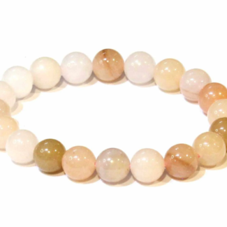 Dark & Light Pink Aventurine Bracelets - 8mm Multi Colored Assorted