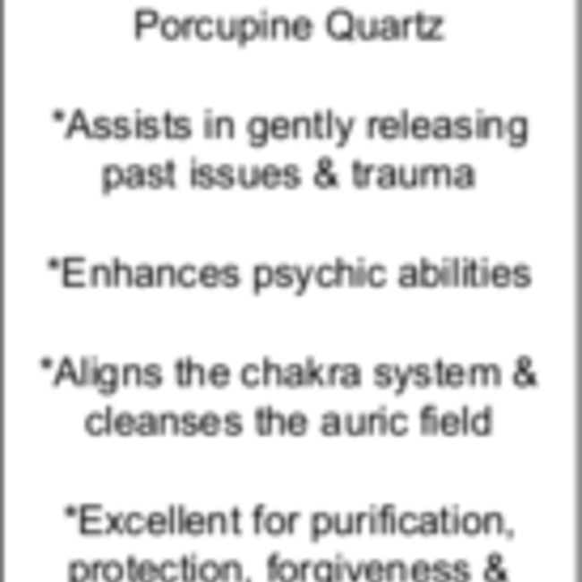 Spirit Quartz / Cactus Quartz - Tumbled