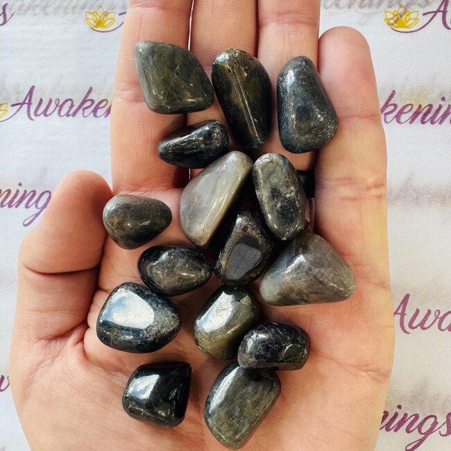 Black Sapphire - Tumbled