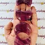 Purple Fluorite Moons - Large (2")