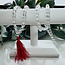 Clear (Crystal) Quartz Mala - Prayer Japa Chanting Meditation 108 Beads Necklace & Tassel