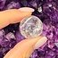 Clear Quartz Sphere Orb (Rainbow Inclusions) Small - 10 - 20mm