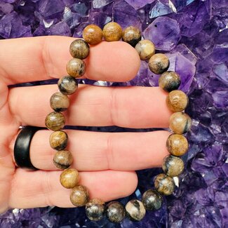 Chiastolite Bracelets - 8mm