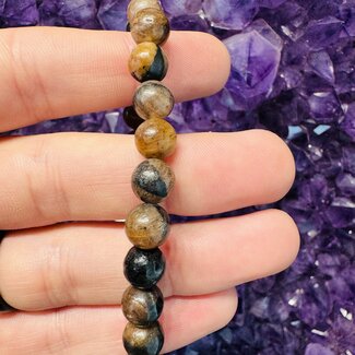 Chiastolite (Andalusite) Bracelets - 8mm