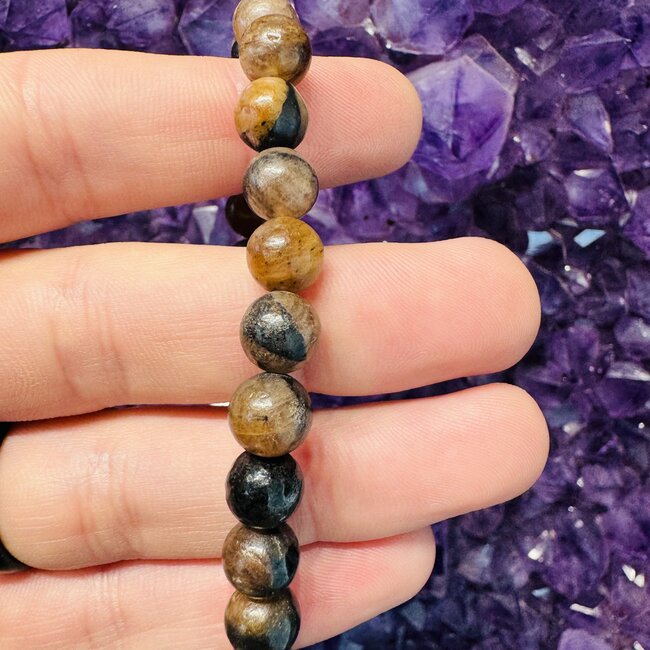 Chiastolite Bracelets - 8mm
