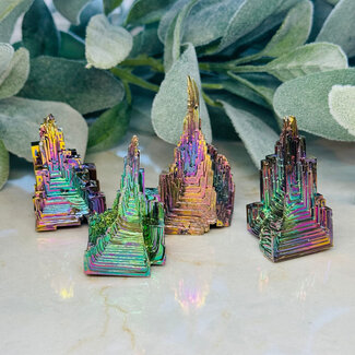 Bismuth Rough Raw Natural - Medium