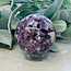Lepidolite & Mica (Mucovite) Sphere Orb - 70-75mm