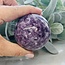 Lepidolite (Purple Mica Muscovite) Sphere Orb - 55-60mm