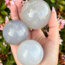 Blue Rose Quartz Sphere Orb - 45mm