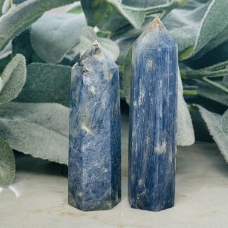 Blue Kyanite Tower Point Generator - Medium 3-4"