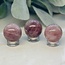 Purple Lavender Rose Quartz Sphere Orb - 20-30mm