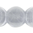 Selenite (Satin Spar Gypsum) Charging Bowl Dish - 5.5" Triple Moon Small