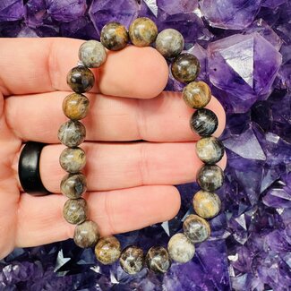 Elestial Quartz  Bracelets - 8mm