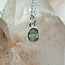 Moldavite Pendants - Rough Raw Natural Bezel Set - Sterling Silver