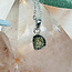 Moldavite Pendants - #2 Rough Raw Natural Bezel Set - Sterling Silver