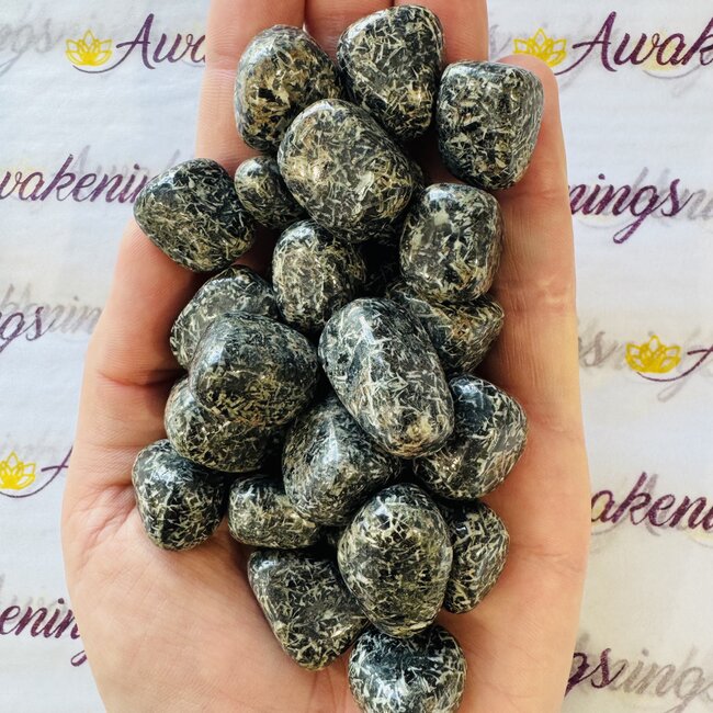 Christmas Flower Jasper - Tumbled