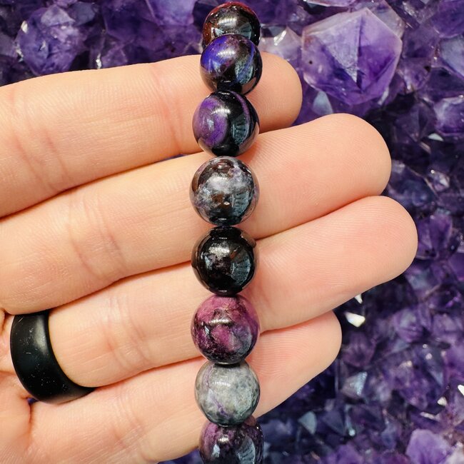 Sugilite Bracelets (Wessels Mine) - 10mm
