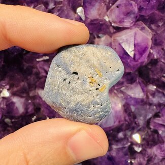 Blue Sponge Coral - Tumbled