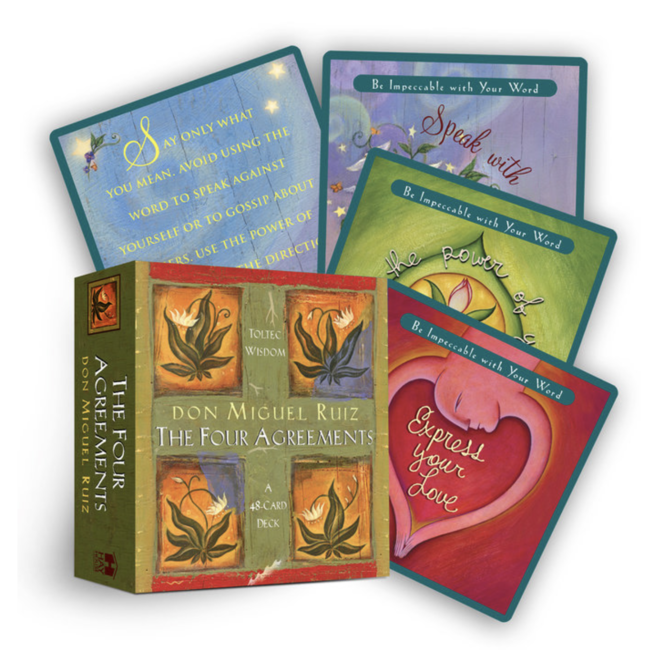 The Four Agreements 48 Card Deck - Don Miguel Ruiz
