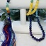 7 Chakra Japa Malas Tassel Flower Charm - Japamalas Prayer Meditation Mantra Counting Beads Necklace - 8mm