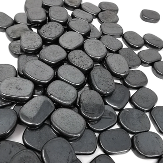 Hematite Flat Stone- Mini
