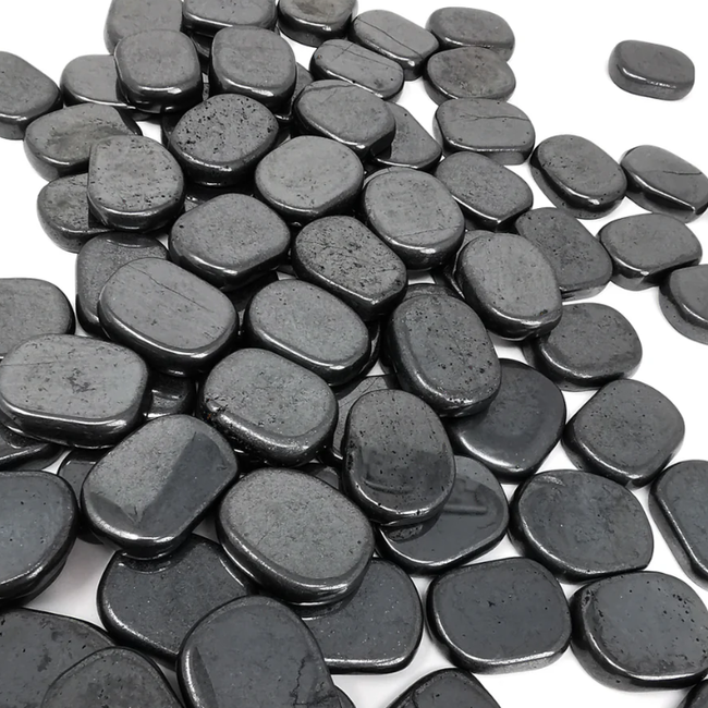 Hematite Flat Stone- Mini