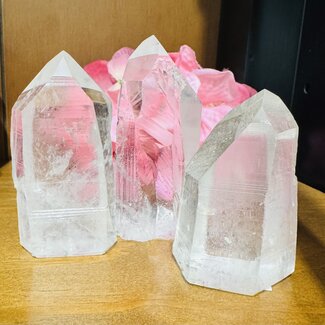 Lemurian (Lumerian) Clear (Crystal) Quartz Towers - Large 2-3" Rough Raw Natural