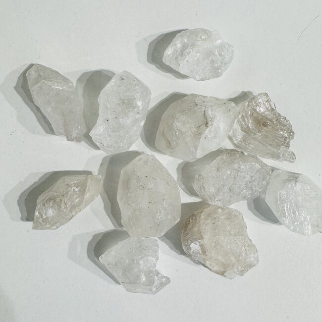 Elestial (Skeletal Window Jacare Alligator) Clear Crystal Quartz - Small - Rough Raw Natural