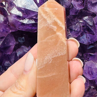 Peach Moonstone Obelisks Towers Points Generators - Medium