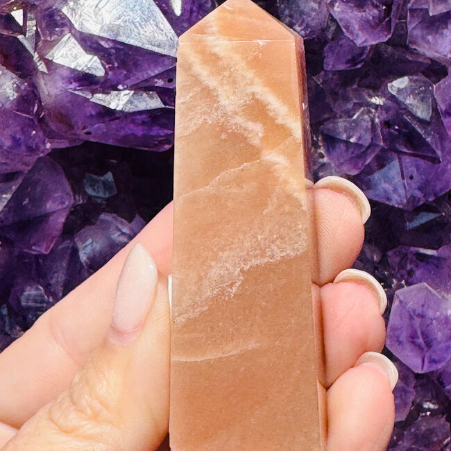 Peach Moonstone Obelisks Towers Points Generators - Medium