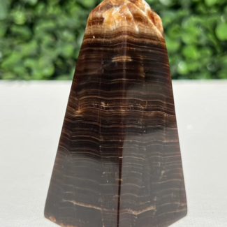 Chocolate (Coke) Calcite Obelisks - Large 4-5" - Tower Point Generator
