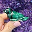 Malachite Birds - Small 2" Animal Carving