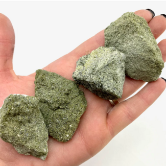 Green Epidote (Pistacite) - Large Rough Raw Natural