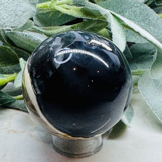 Volcano Agate Sphere Orb - 60-65mm