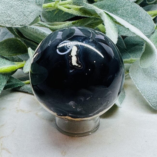 Volcano Agate Sphere Orb - 60-65mm