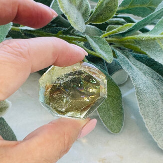 Citrine Free Form with Rainbow Inlcusions (AAA Grade)
