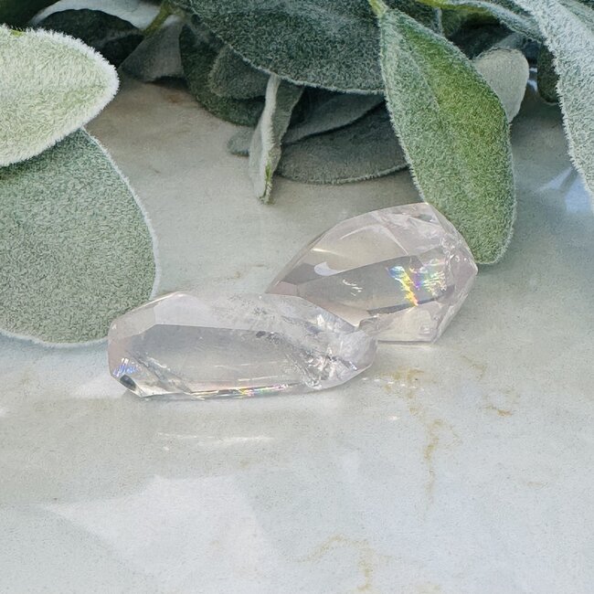 Rose Quartz with Rainbow Inclusions (AAA Grade) - Medium