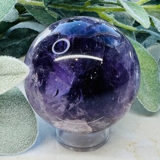 Amethyst Spheres Orb - 60-65mm