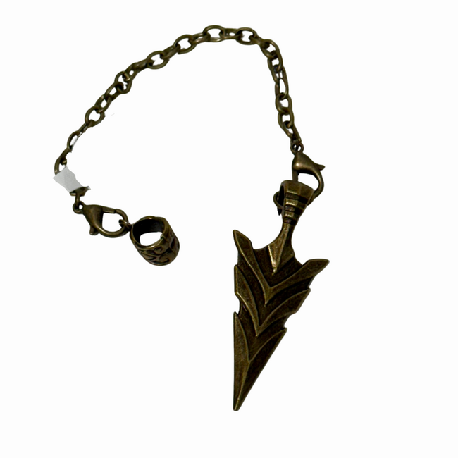Copper (Plated) Pendulums - Arrow Metal Point - Dowsing Point Divination
